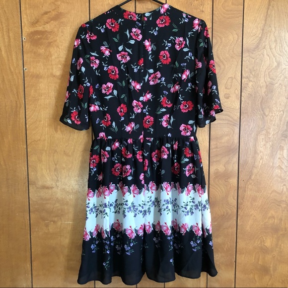 NWOT CeCe Flower Floral Mini Dress Size 2 - Picture 6 of 9
